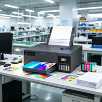 Imprimante DTF A3 30 cm L1800 avec jet d'encre 6 couleurs et agitateur de poudre pour transfert textile
