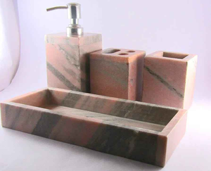 Juego de Accesorios de Baño de Resina de Lujo Moderno con Estilo de Ángel para Hogar, Hotel u Oficina, Diseño Hermoso - Product Image 1