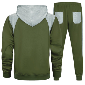 New Design Custom Men Pullover <b>Tracksuit</b> Winter Hooded Casual High Quality New Trendy Set Men's Winter Hooded Casual Pullover - Product Image 2