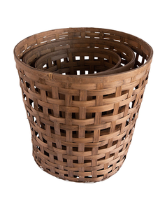 ตะกร้าไม้ไผ่คุณภาพสูงขายดี ผลิตด้วยมือในเวียดนาม ตะกร้าทำมือทั้งหมด ราคาส่งถูกจากไม้ไผ่ธรรมชาติ 2025 - Product Image 6