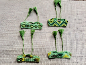 Bohemian Style Seed Bead Seawater Pearl Embroidery <b>Charm</b> Bracelet 2023 Trendy Woven Handmade Colorful Luxury Unisex 7inch Gift - Product Image 2