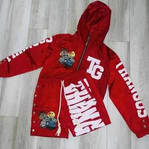 Ensemble de survêtement décontracté 2 pièces pour homme 2026 – 100 % coton respirant, écologique, avec sweat à capuche imprimé et pantalon de jogging pour l'hiver - Product Image 2