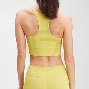 Soutien-gorge de sport respirant pour femme, le plus vendu, avec logo personnalisé, rembourré, pour la course et le fitness - Product Image 2