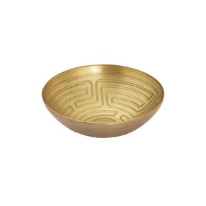 Bol en laiton martelé de qualité supérieure pour servir des fruits, présenter des salades, recevoir des événements festifs et décorer la cuisine avec style - Product Image 5