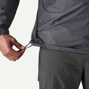 Custom Logo Men's Thin <b>Lightweight</b> Half Zip Windbreaker <b>Jacket</b> Waterproof Hooded Outdoor Sports <b>Running</b> Pullover Anorak Coat - Product Image 5