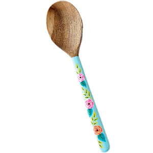 Cuillère en bois nouvellement arrivée avec motif rayé noir et blanc imprimé, produit personnalisé à prix avantageux - Product Image 2