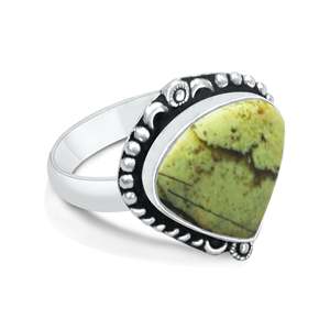 Fashionable High Grade Green <b>Opal</b> Trendy Wedding Engagement Anniversary Fashion Gifts Wholesale Vintage <b>Opal</b> <b>Ring</b> <b>Silver</b> plated - Product Image 2