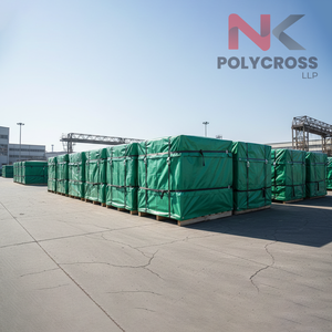 Bâche en PE imperméable de qualité industrielle, résistante aux UV, longue durée de vie, pour la protection des entrepôts et du fret (approvisionnement en gros) - Product Image 5