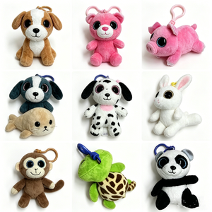 Customized Plush Animal Key Chains Cartoon Soft Stuffed Toys For Kids And Collectors 3D Shape Design - Product Image 6