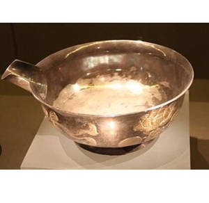 Ensemble de 3 bols en métal de forme irrégulière pour servir des en-cas, finition brillante, qualité supérieure, pour servir des fruits, du chocolat, des fruits secs - Product Image 5