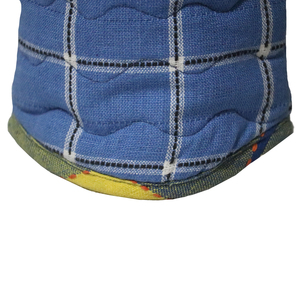 Proveedor de Guantes de Horno de Algodón Orgánico Profesional con un Atractivo Diseño a Cuadros Teñido con Hilo en India - Product Image 4