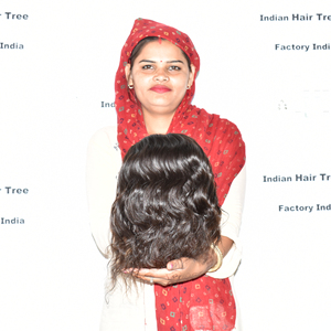 Extensiones de Cabello Humano 100% Natural, Suave, con Ondas, Color Natural, Sin Químicos, Doble Trama a Máquina, Entrega en 3-5 Días, Venta al Por Mayor - Product Image 3