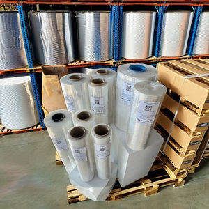 ฟิล์มยืดพันพาเลทแบบไม่มีแกนกลาง LLDPE เวียดนาม เกรดอาหาร แบบหล่อขึ้นรูป นุ่ม โปร่งใส 500ม./1000ม. ผิวเรียบ แรงดึงสูง - Product Image 1