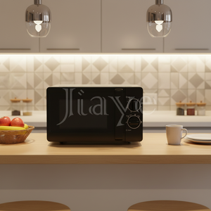 20L Compact Countertop <strong>Microwave</strong> Oven 700W, <strong>Small</strong> Kitchen <strong>Microwave</strong> with Glass Turntable Black Color - Product Image 2