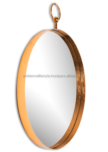 Ambiance Lifestyle Miroir mural design noir moderne Fabricant indien pour la décoration de la maison et de l'intérieur Fabriqué en verre - Product Image 5