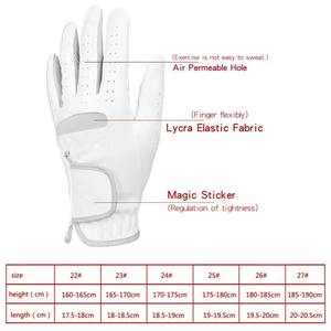 Gants de golf en cuir de mouton imperméables pour hommes, nouvelle collection 2025, haute qualité, prix bas, logo personnalisé, vente directe usine - Product Image 3