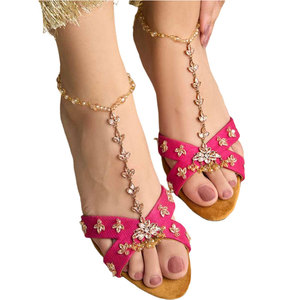 Durable Material Women <b>Slide</b> Heels Anti-Slippery Genuine Leather Outsole High Quality Customizable Wholesale - Product Image 1