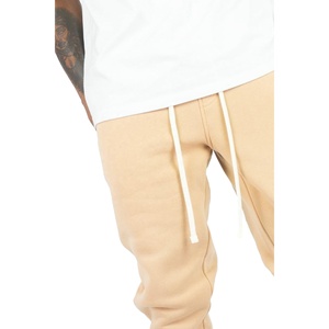 Fabricant de pantalons de survêtement mi-évasés pour hommes hiver automne jogging à cordon anti-rides pantalons de survêtement empilables décontractés - Product Image 4