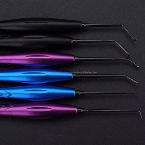 WORLD PRECISION SURGICAL WPS-RFP Plugger manuel endodontique micro-chirurgical pour remplissage rétro, en acier inoxydable, bleu/argent - Product Image 4
