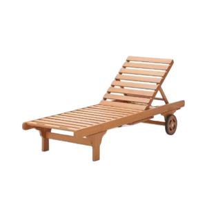 Tumbona de madera de eucalipto |   Silla de Piscina y Playa para Hoteles y Resorts |   Fabricante de Vietnam - Product Image 1