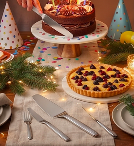 Stainless Steel Cake Knife And Server Set With Non Stick Finish Rectangle Shape For Cake <b>Decorations</b> And Party Celebrations - Product Image 6