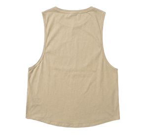 Camiseta sin Mangas de Gimnasio 100% Algodón con Logotipo Personalizado, Camiseta Deportiva Informal para Hombre, Talla Grande, Lisa, con Logotipo Impreso - Product Image 2
