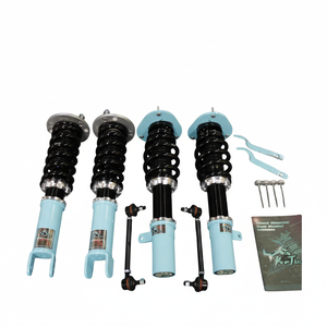 Nouveau kit complet d'amortisseurs de suspension à ressort hélicoïdal avec rotule supérieure pour Volkswagen Golf 4 4x4 1998-2004, usage routier/circuit, 4 pièces 1 - Product Image 3