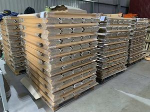 Hanopro Perle d'angle de papier écologique en forme de U Palette Carton Bord Coin Protecteur Papier Angle - Product Image 2