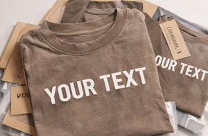 เสื้อยืดสตรีทแวร์ทรงบ็อกซี่สำหรับผู้ชาย ผ้าฝ้ายถัก 100% ระบายอากาศ แห้งเร็ว ปรับแต่งได้เต็มที่ OEM - Product Image 3