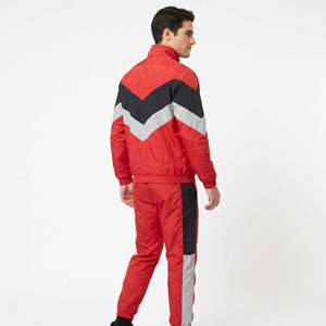 Conjunto Deportivo Slim Fit para Hombre con Chaqueta de Cuello Alto y Pantalones Jogger Ajustados para Entrenamiento, Fitness, Running y Personalización - Product Image 5