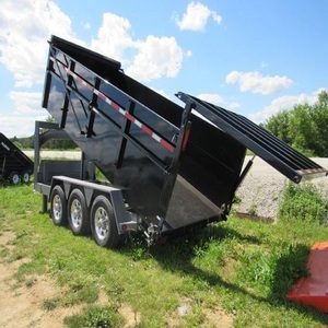 Nuevo Remolque Agrícola Hidráulico con Eje y Neumáticos para Uso Agrícola, Capacidad de 1000 kg, Alta Productividad - Product Image 1