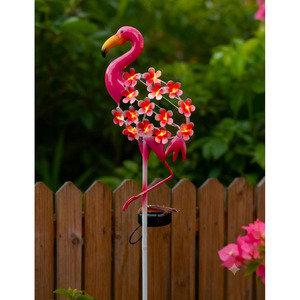 ไฟประดับสวนรูปนกฟลามิงโกพลังงานแสงอาทิตย์ - Product Image 5