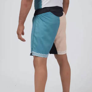 Pantalones Cortos de Entrenamiento de MMA para Hombre, para Artes Marciales Mixtas, Gimnasio, Ligeros, de Secado Rápido, Duraderos y Cómodos, de Poliéster/Algodón - Product Image 3