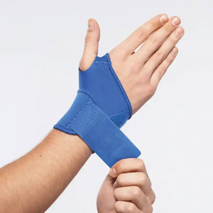 Sangles de poignet en néoprène pour musculation, respirantes, légères, antidérapantes, réglables, unisexes, haute élasticité, vente en gros - Product Image 2