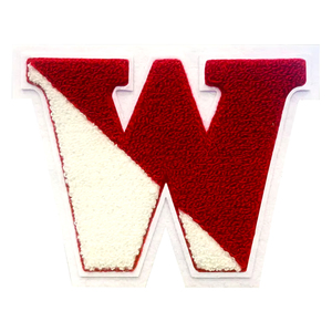 Chenille Letter Patch Custom Initials and Logo Embroidery Factory for <b>Jackets</b>, Hoodies, Uniforms and Private Label Clothing - Product Image 1