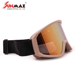 Gafas de Nieve de Montura Completa Compatibles con Casco, con Lente Cilíndrica para un Rendimiento en Todo Tipo de Clima - Product Image 1