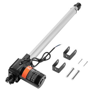 Attuatore Lineare 12V per Carichi Pesanti, 16 Pollici, Capacità 1320 libbre/6000N, Velocità 0,19 pollici/s, con Staffa di Montaggio e Cilindri - Product Image 3