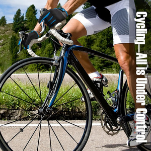 Gants de cyclisme athlétiques personnalisés, gants de vélo rembourrés, respirants, équipement de sport de plein air, fabricant OEM - Product Image 5
