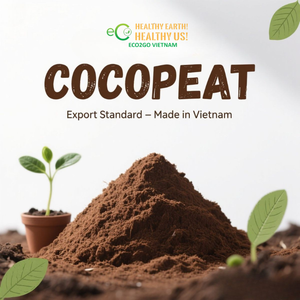 Eco2go Vietnam Blocs de fibre de coco haute pureté 99% Biodégradable Substrat de culture pH 5.5-6.8 Faible EC <0.5 MS/cm pour plantes - Product Image 4