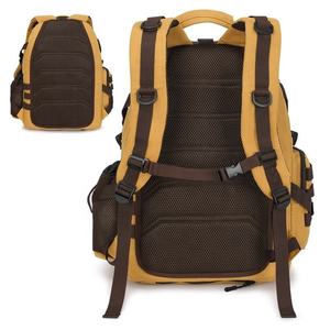 Mochila de Senderismo de Lona Resistente, Antirrobo, Impermeable, para Camping, Viajes, Montañismo - Product Image 2