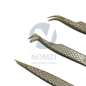 Pinzas de Acero Inoxidable de Alta Calidad para Pestañas Postizas, Varios Estilos y Especificaciones, Punta Puntiaguda, Venta al Por Mayor - Product Image 2