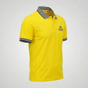 เสื้อโปโลผู้ชายแบบแห้งเร็วรุ่นใหม่ ผลิตจากผ้าฝ้าย เสื้อยืดโปโลสำหรับผู้ชาย สวมใส่สบาย เสื้อยืดโปโลสำหรับผู้ใหญ่ - Product Image 5