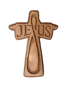 Unfinished Blank <b>Wooden</b> Cross Decoration for Handicraft Wood Crafts <b>Wooden</b> <b>Boxes</b> & Wall Signs for Creativity & Personalization - Product Image 1