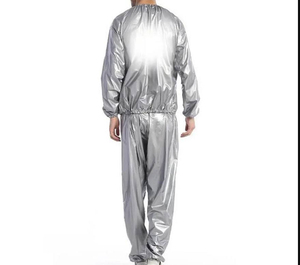 Fournisseur de combinaisons de sauna pour la remise en forme et la perte de poids, combinaison de sauna deux pièces en gros, vêtements de sport, combinaison de sauna de qualité export - Product Image 1