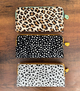 ใหม่กระเป๋าสตางค์หนังรีไซเคิลพิมพ์ลายสัตว์ทำด้วยมือของจริงขายดีกระเป๋าสตางค์หนังรีไซเคิลหรูหรามีสไตล์วินเทจไม่ซ้ำใคร - Product Image 2