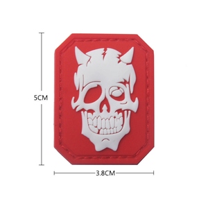 Écussons en caoutchouc PVC 3D personnalisés sur mesure, badges souples en caoutchouc pour vêtements, sacs, casquettes et accessoires vestimentaires - Product Image 1