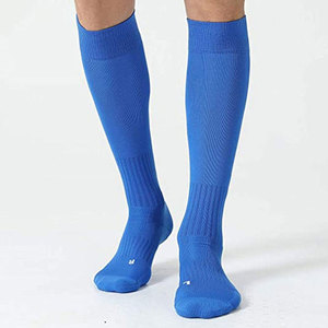 Match Performance Youth American Football <b>Socks</b>-<b>Knee</b> <b>High</b> Cotton Blend Eco-Friendly Stretch Knit Texture & Supportive Cuff - Product Image 2