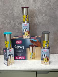 แก้วน้ำสแตนเลส Anax Sipzy ขนาด 600 มล. เก็บความร้อน-เย็น 12-24 ชั่วโมง ป้องกันการรั่วซึม พร้อมฝาปิด สำหรับเดินทาง - Product Image 3