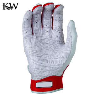 ถุงมือตีเบสบอลแบบมีแผ่นรอง ถุงมือตีเบสบอลสำหรับผู้ชาย ถุงมือตีเบสบอลระดับมืออาชีพ ปี 2026 ขนาดสั่งทำพิเศษ ถุงมือเบสบอลหนังแกะแท้ - Product Image 5