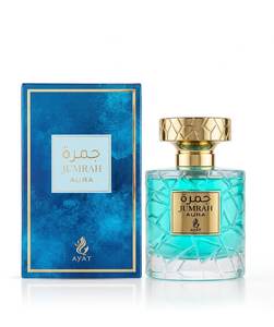 Parfum JUMRAH AURA 100ML par Ayat Perfumes Original Dubaï Arabe Eau de Parfum Longue Durée pour Hommes et Femmes - Product Image 1